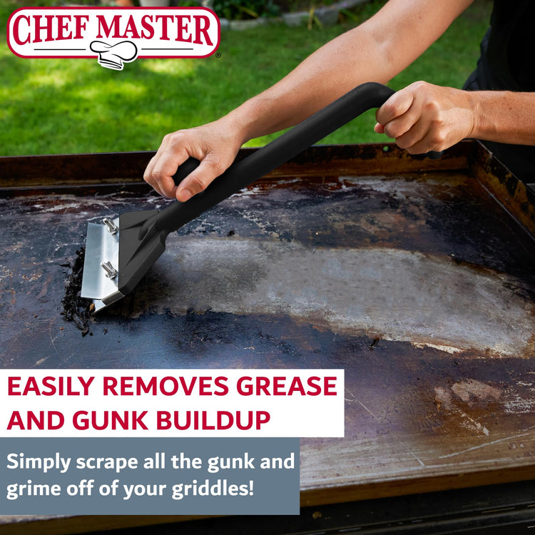 Griddle Scraper Cleaning Kit Combo
