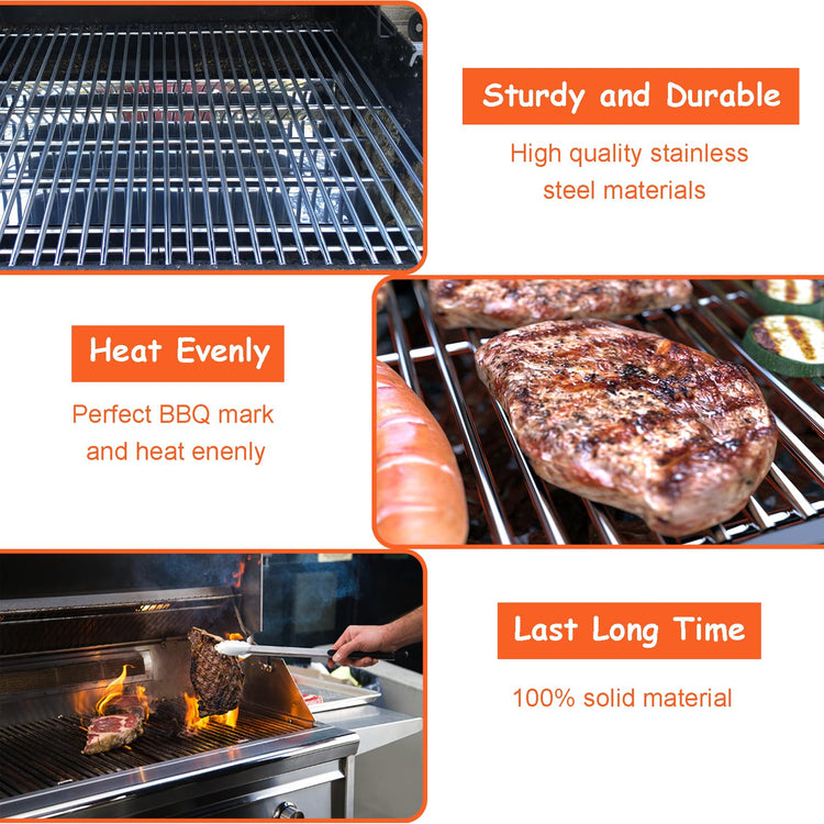 18.75" Cooking Grates for Weber Genesis II 300 and Genesis II LX 300 Series Gas Grills