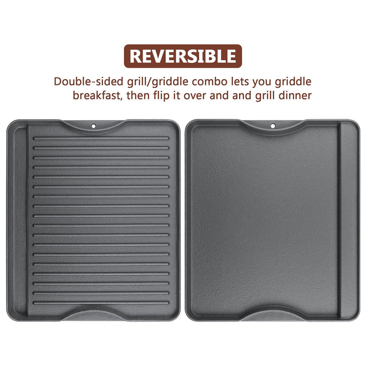 Reversible Cast Iron Griddle for Camp Chef Stoves