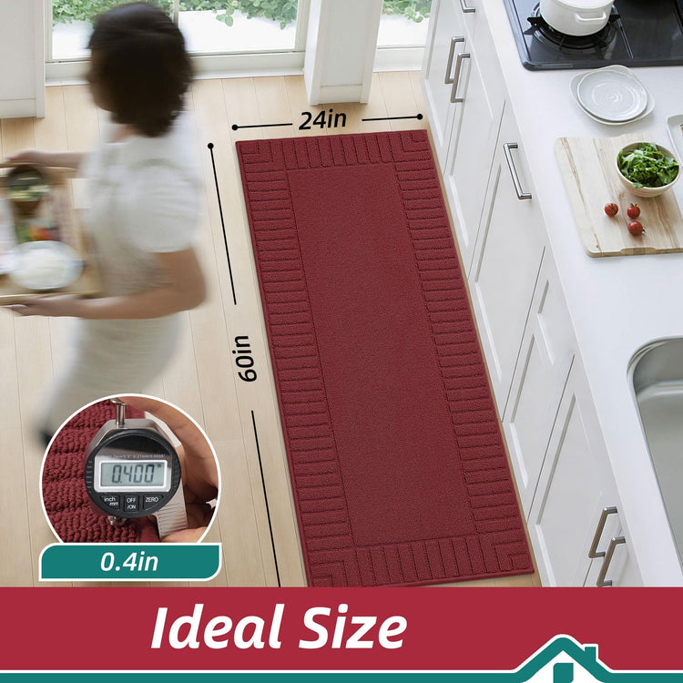 Kitchen Rugs 24"x60"