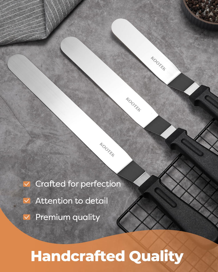 Angled Icing Spatula (3 Count)