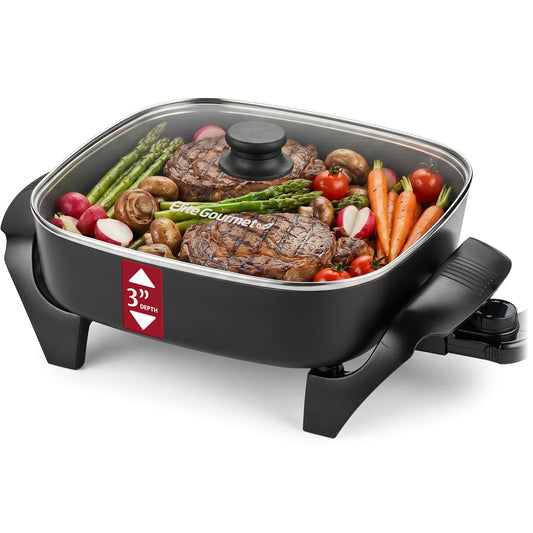 EG2313 PFAS Free Ceramic Electric Skillet
