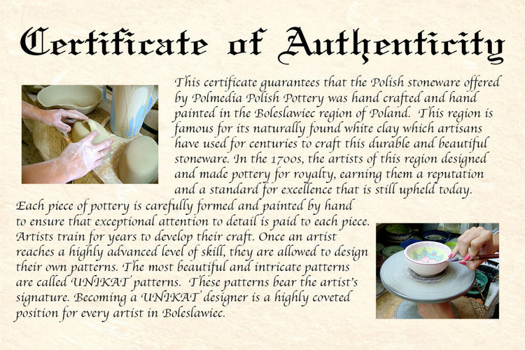Polish Pottery Baker