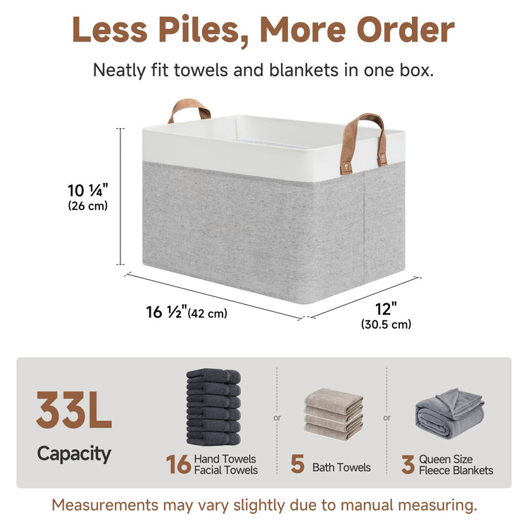 Fabric Storage Bin (2 Count)