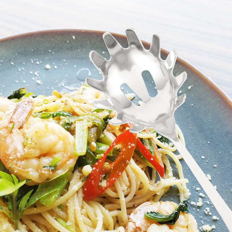 9.4 Inch Stainless Steel Pasta Spoon