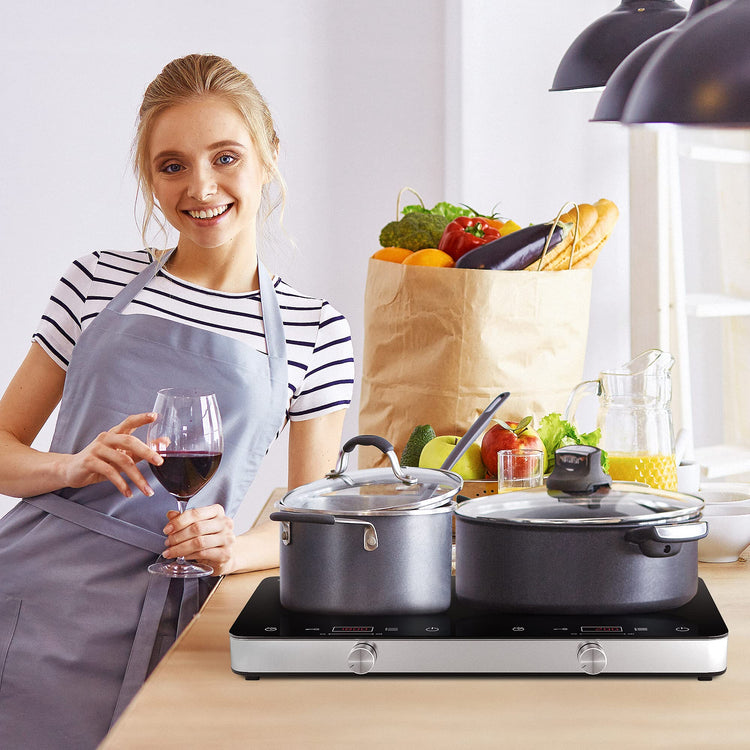 Double Induction Cooktop Burner