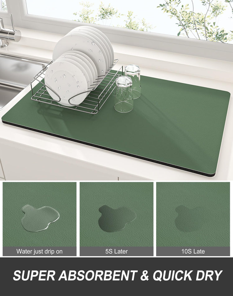 Dish Drying Mat for Kitchen Counter