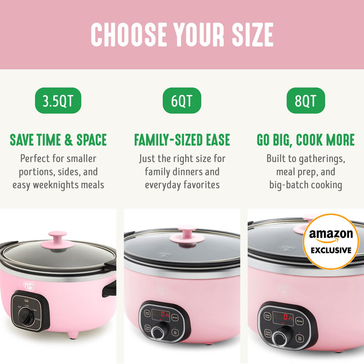 6QT Ceramic Nonstick Slow Cooker