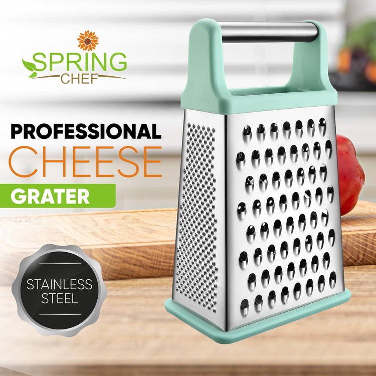 Stainless Steel XL Cheese Grater for Kitchen