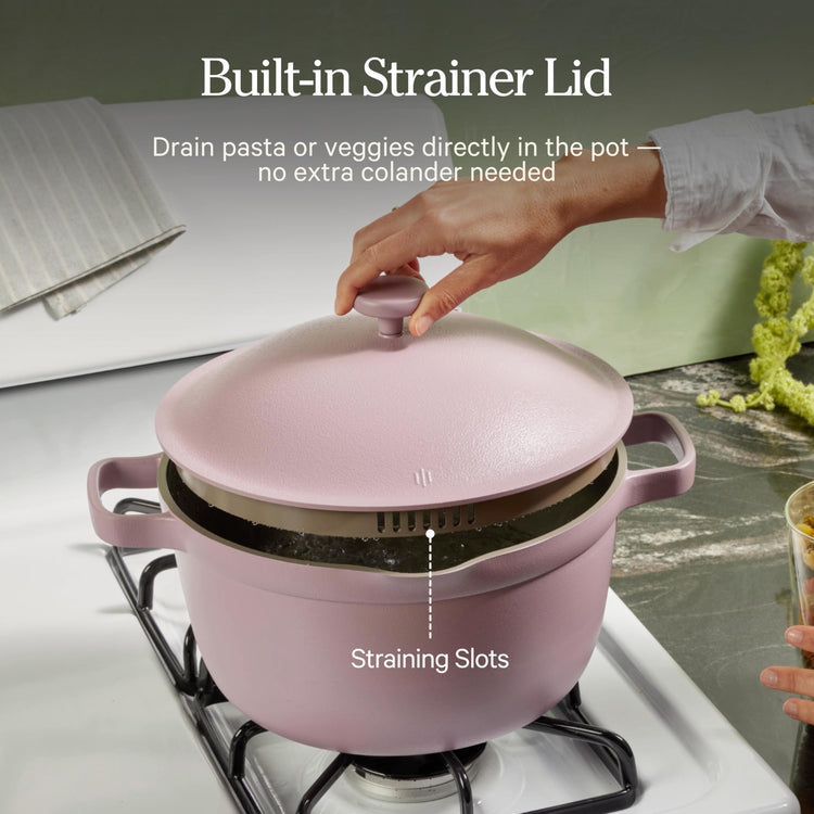 Perfect Pot 5.5 Qt Nonstick Ceramic Pot & Dutch Oven with Lid