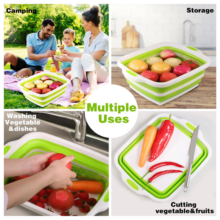 2 Pack Collapsible Cutting Board (2 Count)