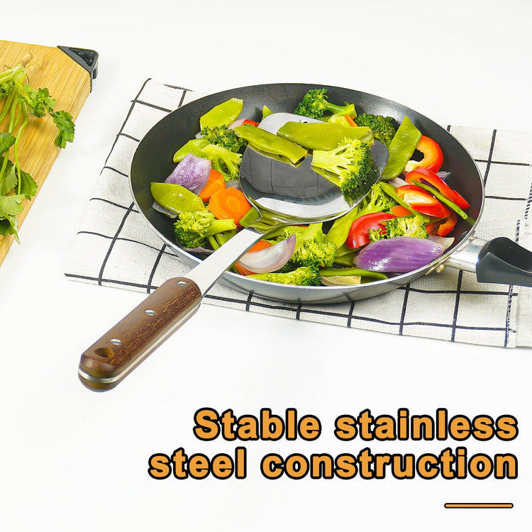 Stainless Steel Wok Spatula (4 Count)