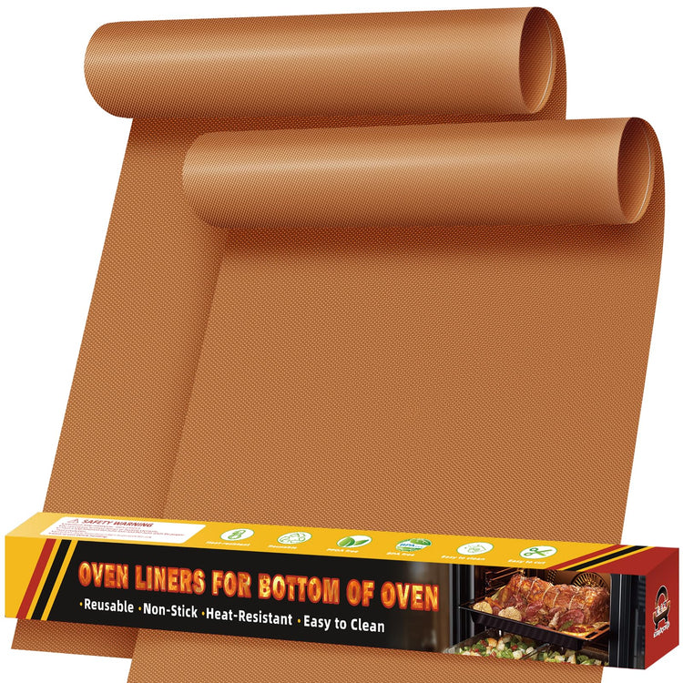 2 Pack Oven Liners for Bottom of Oven