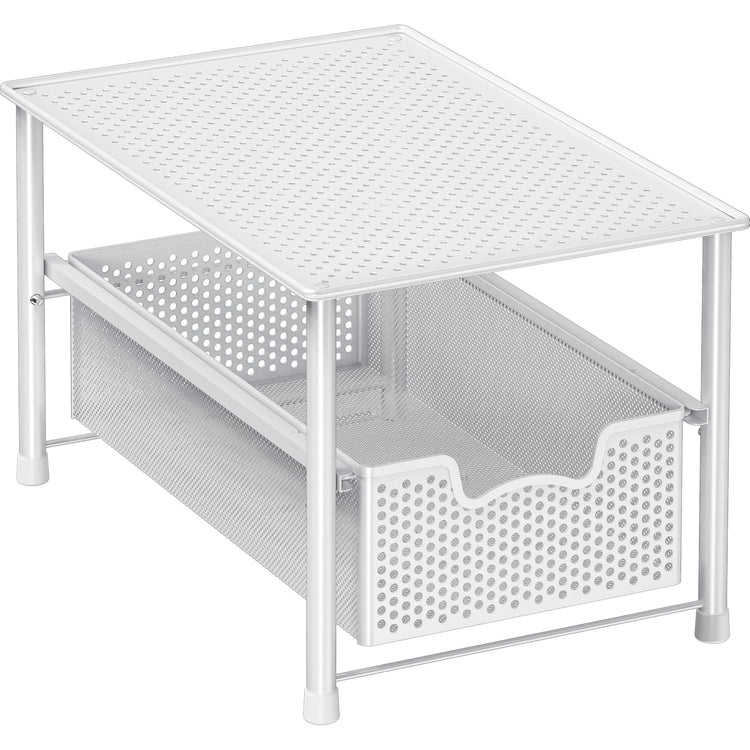Stackable Under Sink Sliding Basket Drawer
