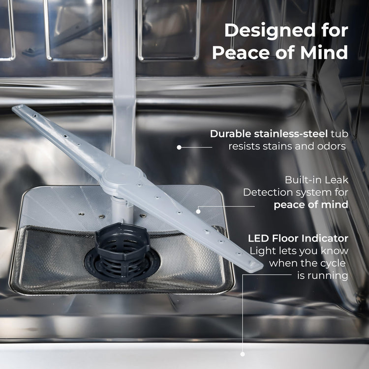 24" Built In Dishwasher