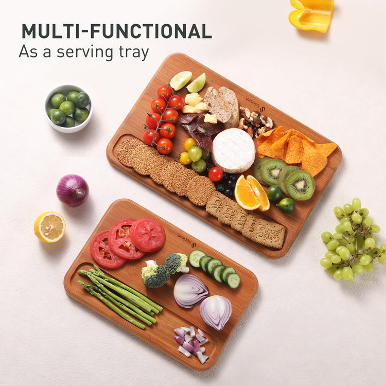 2 Packs Wood Cutting Board (2 Count)