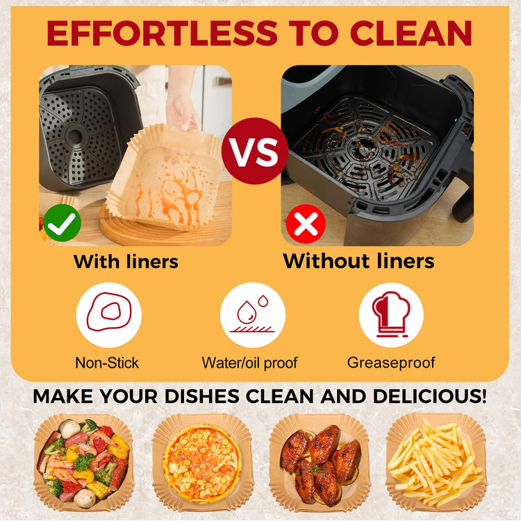 Air Fryer Liners Disposable (300 Count)