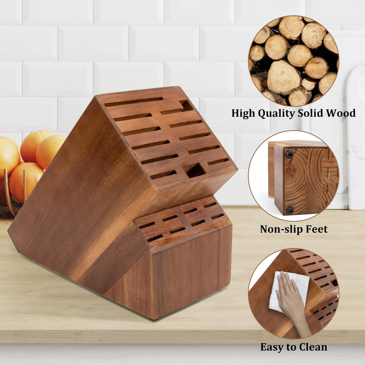 Knife Block for Kitchen Countertop