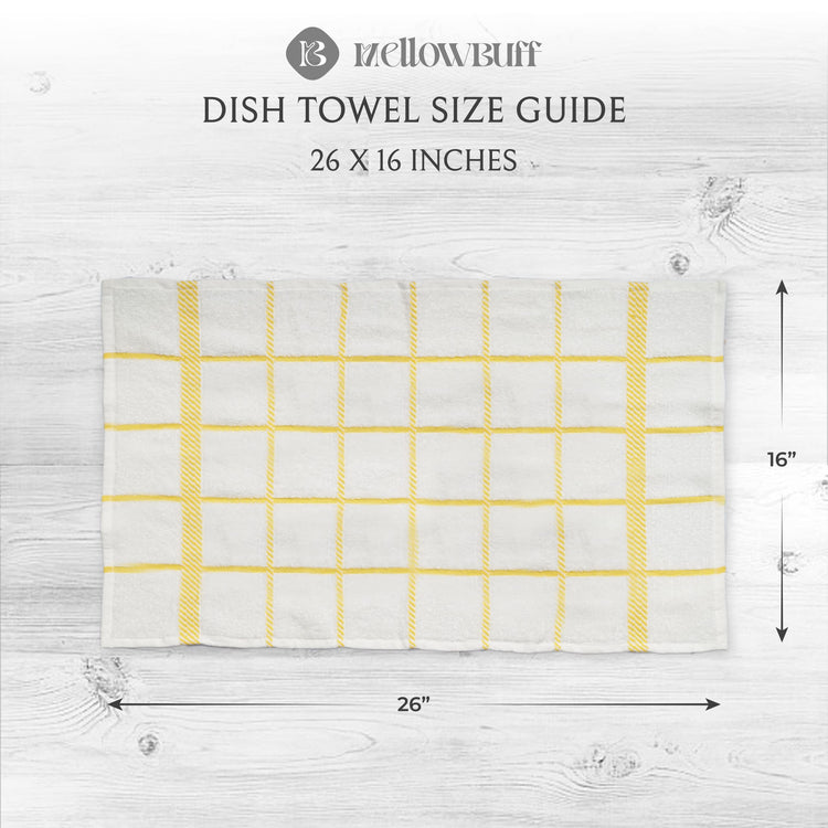 100% Cotton Terry Dish Towels (4 Count)