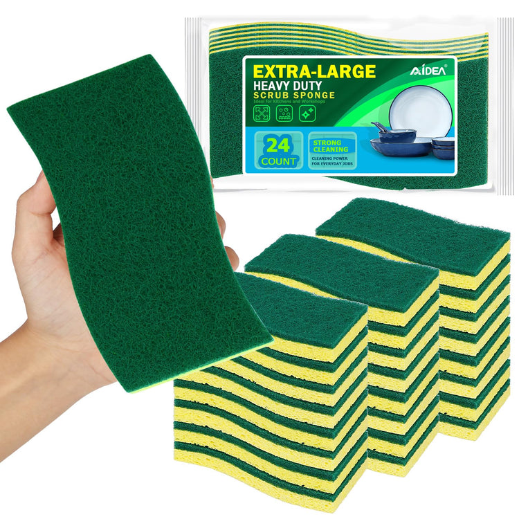 XL Scrub Sponges 24Count (24 Count)