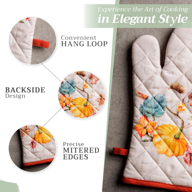Maison d'Hermine Oven Gloves 100% Cotton Oven Mitt