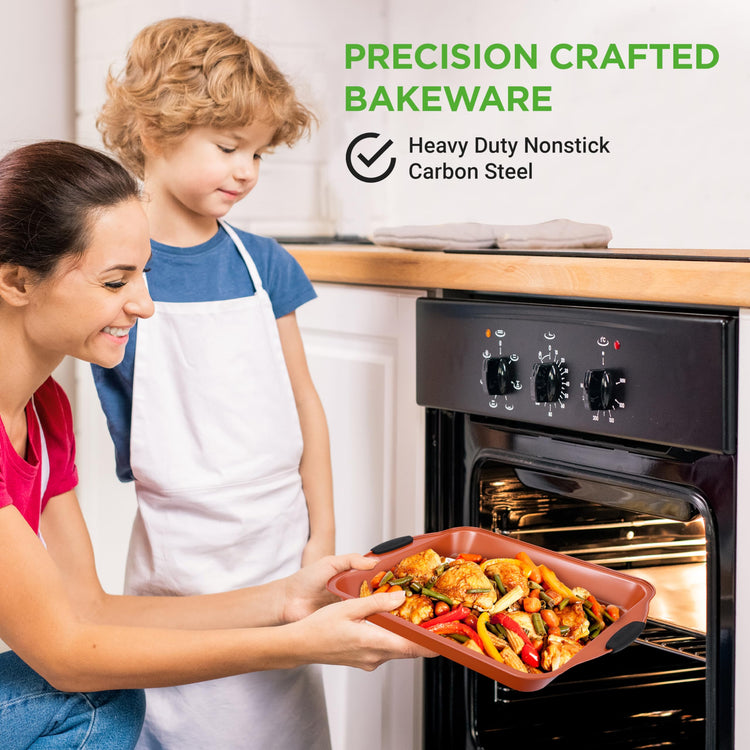 8 Piece Baking Pans Set