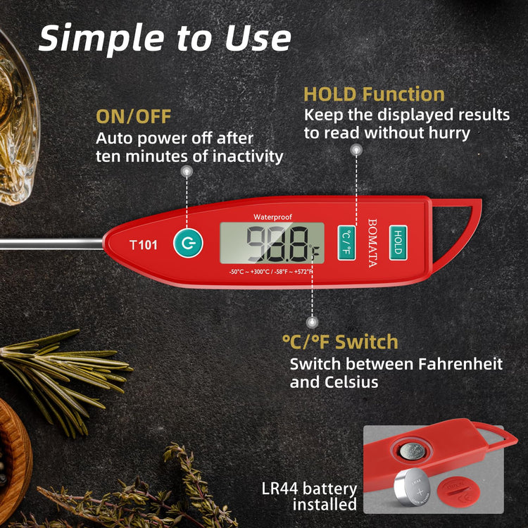 Digital Water Thermometer for Liquid