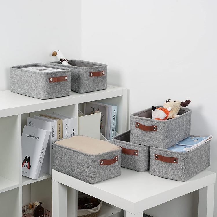 Small Storage Baskets 11.8"x7.9"x5.1" (6 Count)
