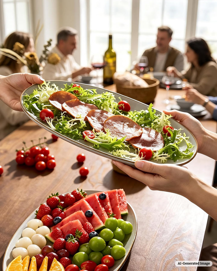 Serving Platters Set of 3 Sizes (15 Count)