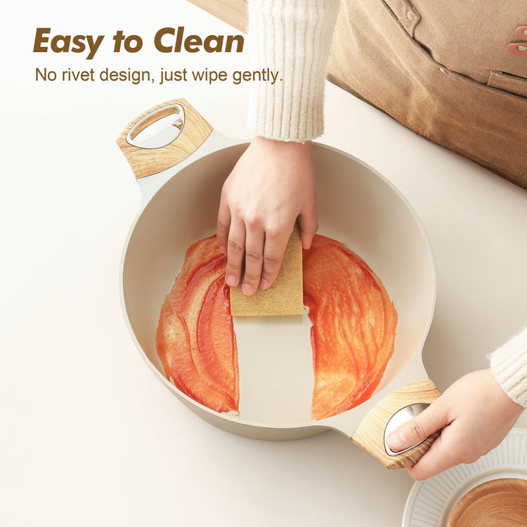 Ceramic Nonstick Stock Pot with Lid