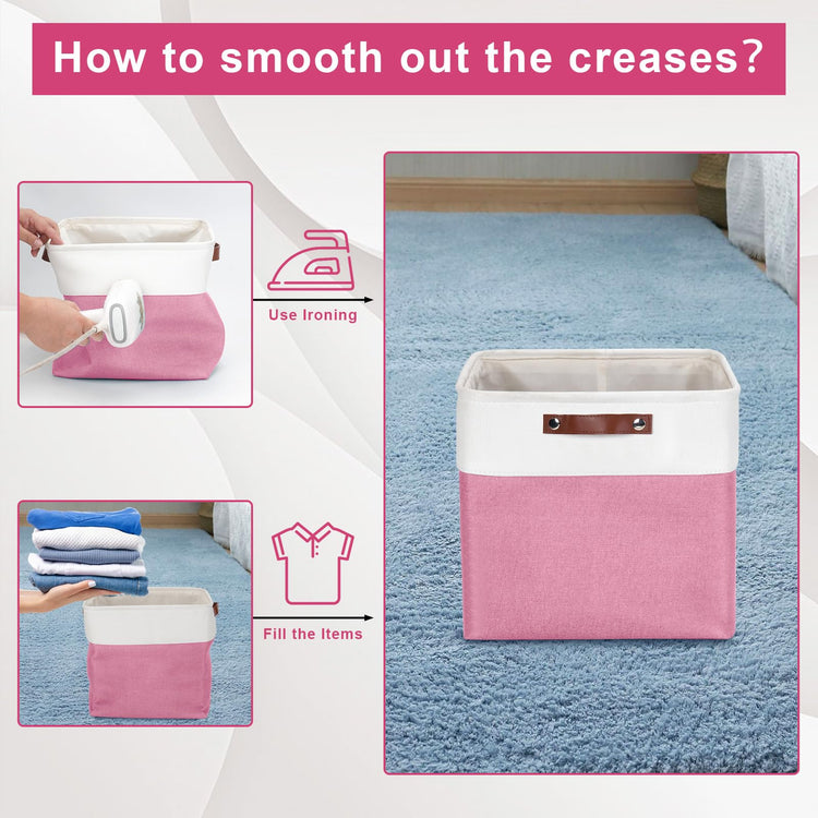 13x13 Cube Storage Bins (4 Count)