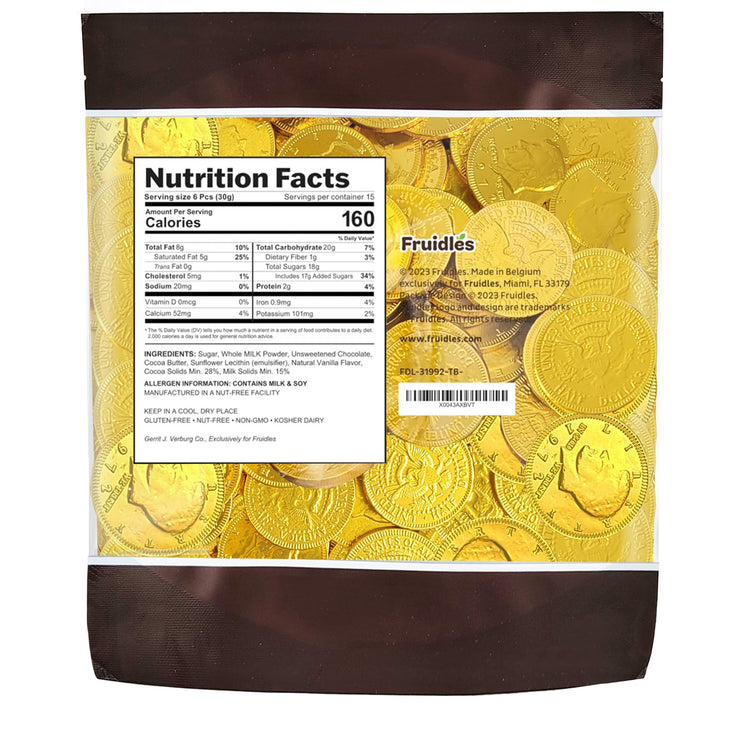 5 Pounds Bulk Gold Half (80 Ounce)