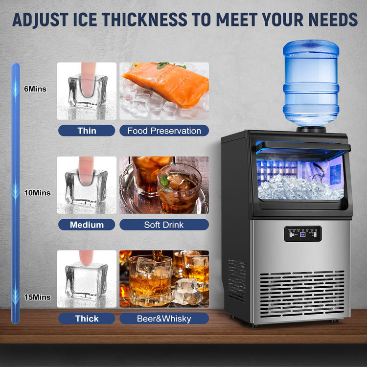 Under Counter Ice Maker Machine