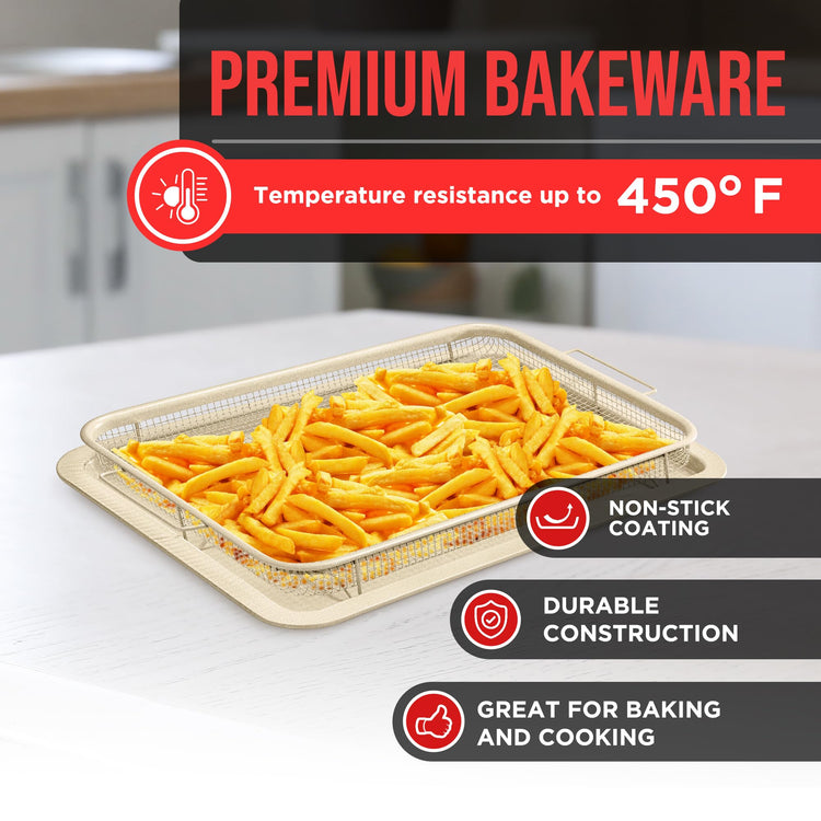 Crisper Tray White marble Coating (2 Count)