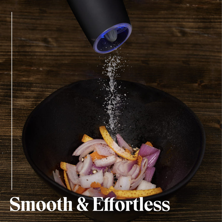 Electric Salt and Pepper Grinder Set