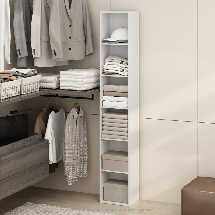 Cubicle 6 Tier Closet Organizers and Storage