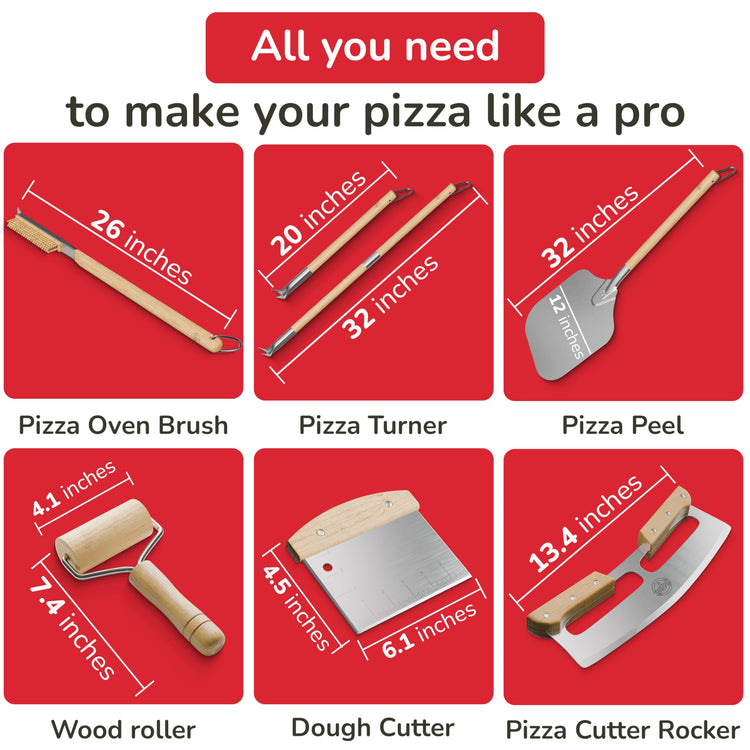 Pizza Oven Accessories Kit