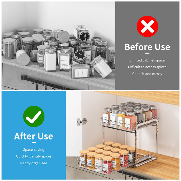 Pull Out Spice Rack