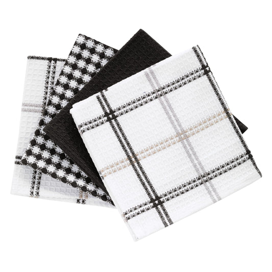 Premium Waffle Dish Cloths (4 Count)