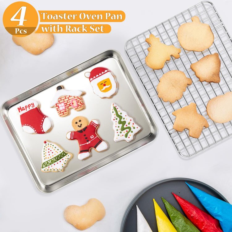 Cookie Sheets with Cooling Racks (2 Count)