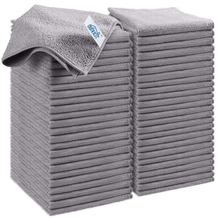 50PK Microfiber Cleaning Cloth (50 Count)