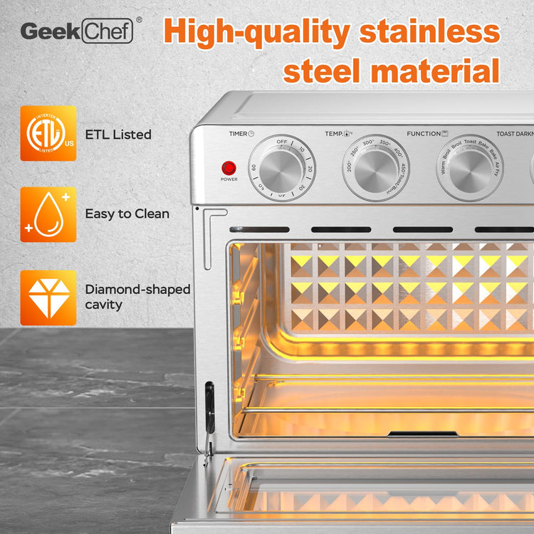 Air Fryer Toaster Oven 26 QT