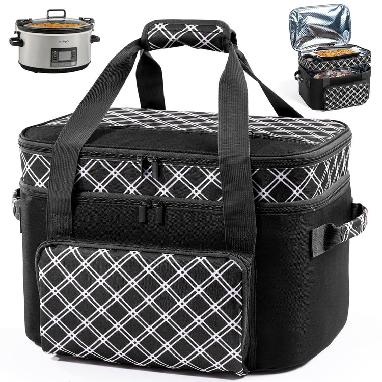 Double Layer Slow Cooker Carrier Bag