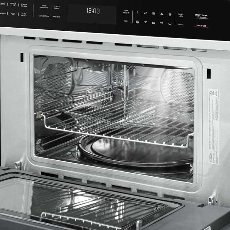 30 in. Built in Microwave with Convection Oven and Air Fryer