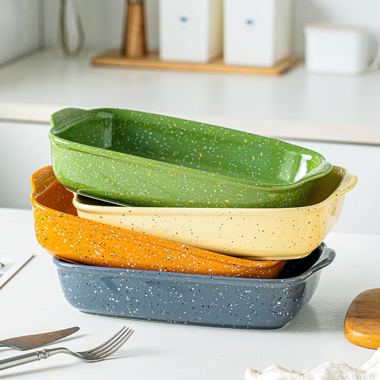 Ceramic Bakeware Dish Set of 3