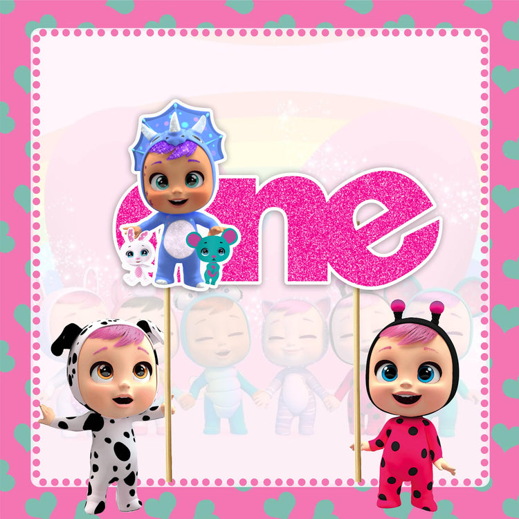 Cri Babes One Cake Topper