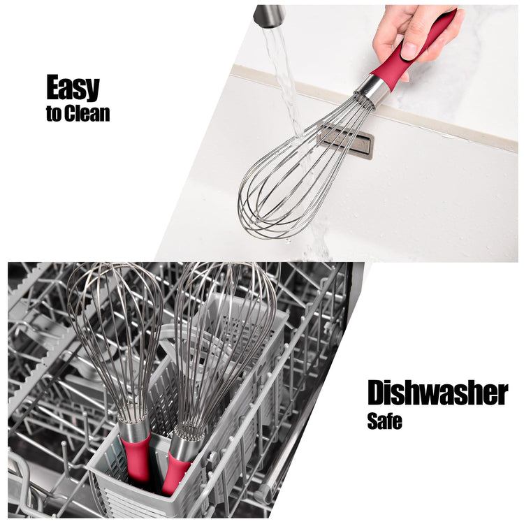 18 8 Stainless Steel Balloon Whisk for Cooking