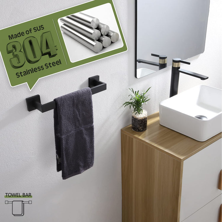 12 Inch Single Towel Bar
