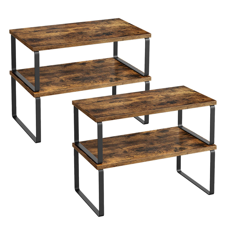 Cabinet Organizer Shelf (4 Count)