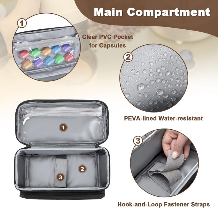 Carrying Case Compatible with OutIn Nano Electric Espresso Machine